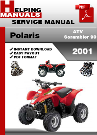 2001 POLARIS SCRAMBLER 90 SERVICE MANUAL PDF visual data 4