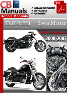 2003 TRIUMPH SPEEDMASTER SERVICE MANUAL PDF visual data 8