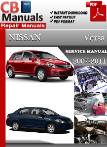 2011 NISSAN VERSA SERVICE AND MAINTENANCE GUIDE visual data 5