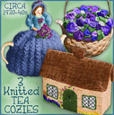TEA COZIES - 3 knitted versions - Digital Download