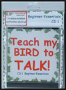 teach my bird to talk cd 1 - beginner essentials - instant download over 90 mp3s, this is not a physical disc.