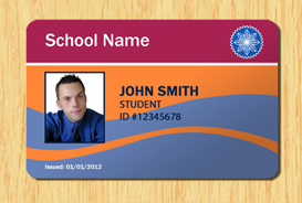 student id template 5 id template