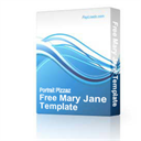 Free Mary Jane Template - Digital Download