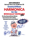 country & blues harmonica for the musically hopelesse- book and cd