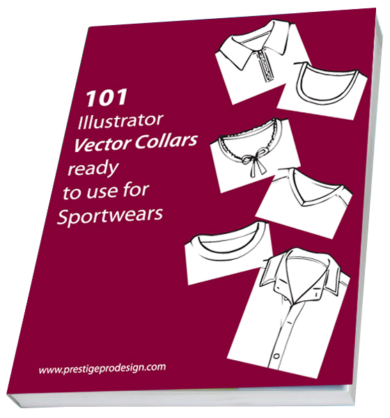 101 Illustrator Vector Collars Other Files Patterns and Templates
