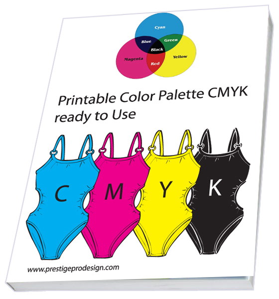 Color Palette CMYK. - Digital Download