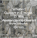 schubert: quintet in c d 956 - aeolian string quartet/bruno schrecker, second 'cello