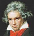 Beethoven Cross Stitch Pattern | Instant Download