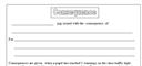 Teacher Resource Consequence sheet - Digital Download
