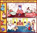 ~make a  1940's dollhouse & family ~vintage pattern
