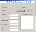 Fax Template (Automated) - Digital Download
