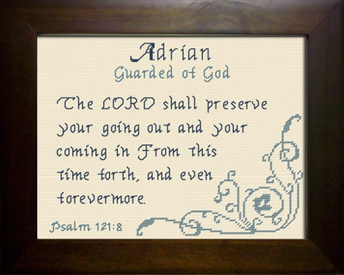 Name Blessings -  Adrian 2 - Additional View 1