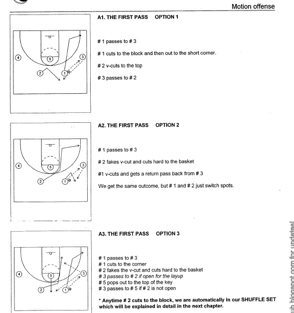 Basketball Coaching Guide: 4 Out Motion Offense Clinic - Digital Download