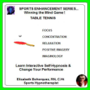 SPORTS HYPNOSIS - Table Tennis Performance - Digital Download