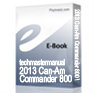 2013 Can-Am Commander 800 / 1000 / 1000LTD / DPS / 1000 X Series Repair and Maintenance Manual - Digital Download