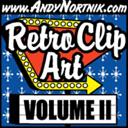 Retro Clip Art 2 - Digital Download