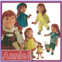 ANNIE doll with her Dolly too! Old Pattern - Digital Download
