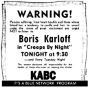 The Borris Karloff Show - Digital Download