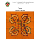 Danu - Celtic Goddess Hand Embroidery Pattern - Digital Download