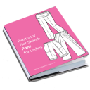 Fashion Flat Sketches for Pants. - Digital Download