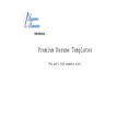 Premium Resume Template Bundle - Digital Download