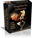 Halloween Minisites Graphics Pack with Resell Rights - Digital Download