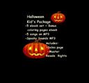 Halloween Kid's Package ebooks audio MP3 graphics Resell - Digital Download