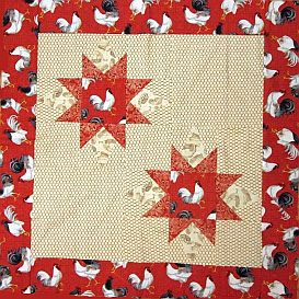 Woven Star Quilt Pattern | Crafting | Sewing | Bed and Bath