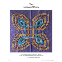 Caer - Celtic Goddess Hand Embroidery Pattern - Digital Download
