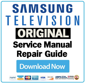 Samsung LN40E550F7F LN40E550F7 Television Service Manual Download | eBooks | Technical