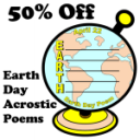 50% Off E.A.R.T.H. Day Acrostic Poem - Digital Download