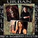 (1C) Urban, Muslin, Borders - Digital Download