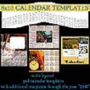 New Calendar Templates - Digital Download