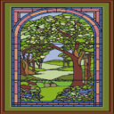 Tree in Stained Glass - Digital Download