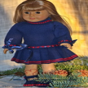 DollKnittingPatterns - 0121D ANNINE - Dress, Pants, Hairband and Shoes (English) - Digital Download