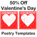 50% Off Valentine's Day Poem Set - Digital Download