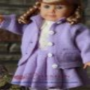 DollKnittingPattern 0011D LILLY - Blouse, Skirt, Pants, Coat and Hat-(English) - Digital Download