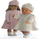 DollKnittingPattern 0127D ISA LOTTE - Dress, Cap, Pants and Shoes -(English) - Digital Download
