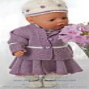 DollKnittingPattern 0130D LAURA - Rokje, Broekje, Trui, Jasje, Muts en Sokjes-(Nederlands) - Digital Download