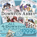 Downton Abbey Authentic Pattern e-Booklet BUNDLE - Digital Download