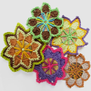 Button Brooches Pattern - Digital Download