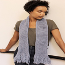 Tunisian Crochet Scarf - Digital Download