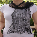 Moon Craters Scarf - Digital Download