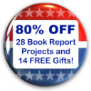 Presidents Day Value Pack: 28 Book Report Projects + 14 Free Gifts - Digital Download