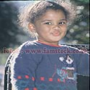 girl toddler with backlit hair
