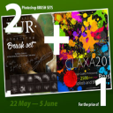 2 in 1: 20 Fur Brushes pack + 50 HQ spatter and blot brushes for Photoshop - Digital Download