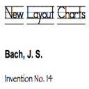 bach, j.s.: invention no. 14 in bb major