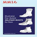 Men’s Military Boots - Digital Download
