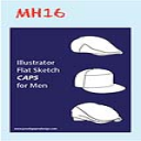 Men’s Caps-Hats - Digital Download