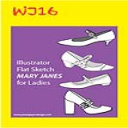 Women Footwear Mary Janes - Digital Download